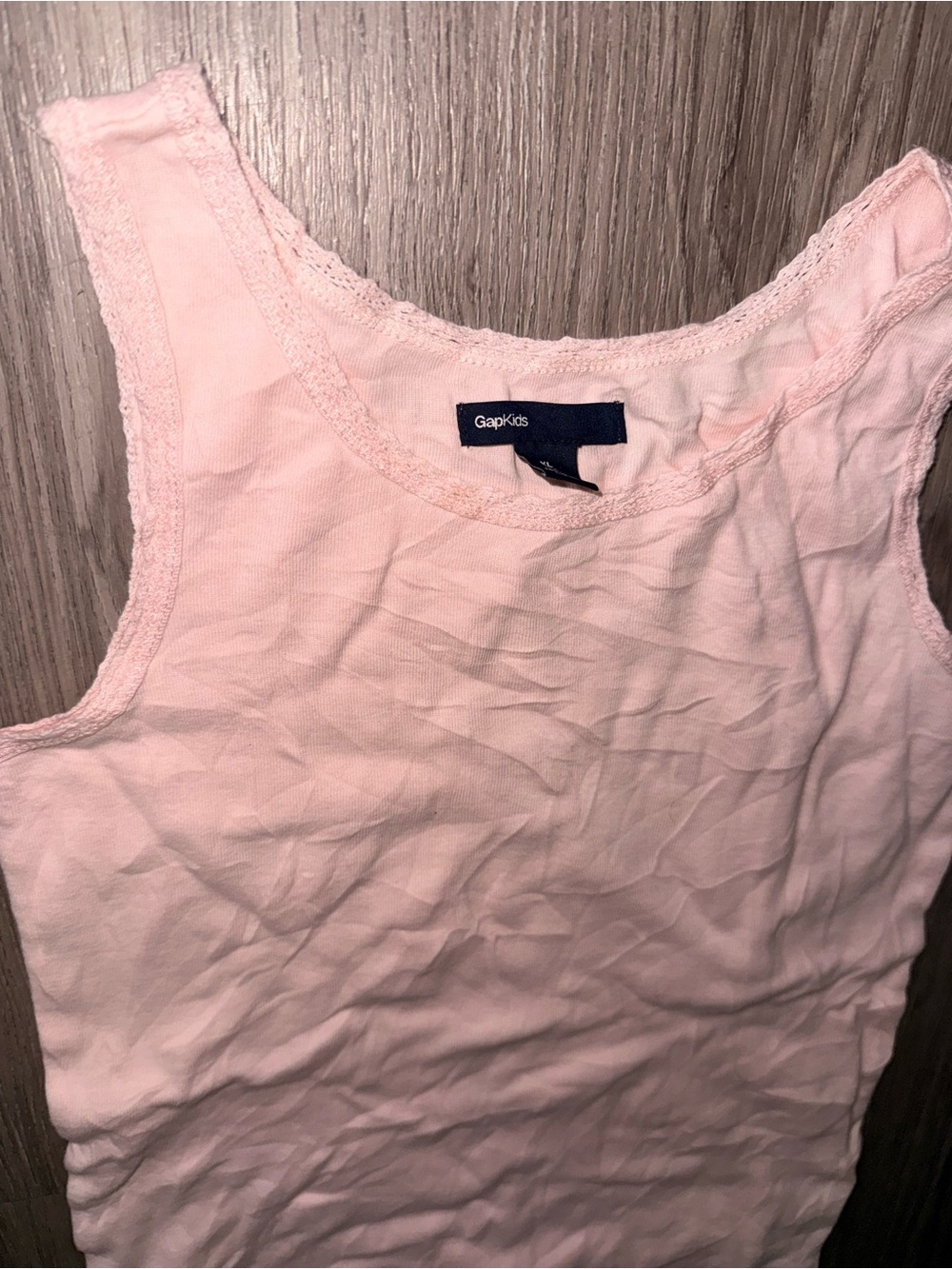 GAP Soft Pink Scoop Neck Tank Top - Picture 2 of 4